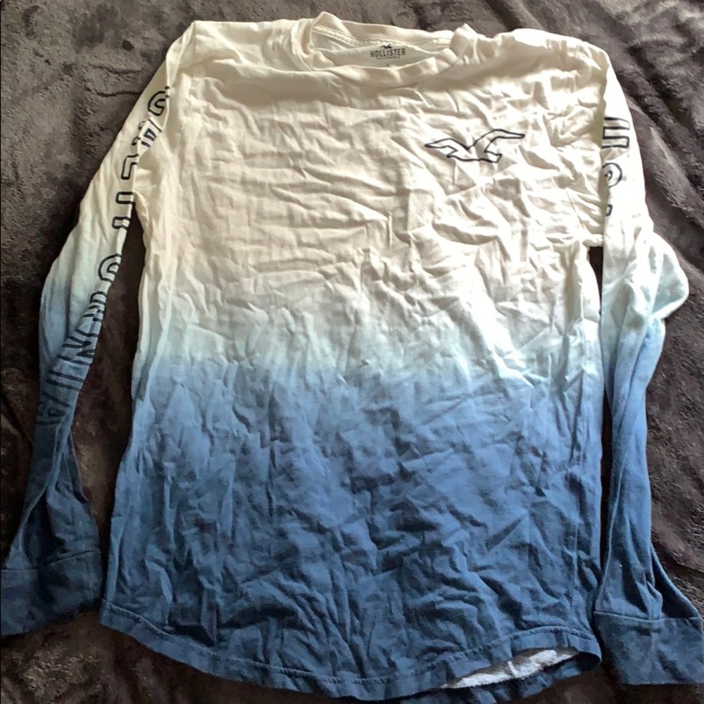 Men’s Hollister ombré long sleeve